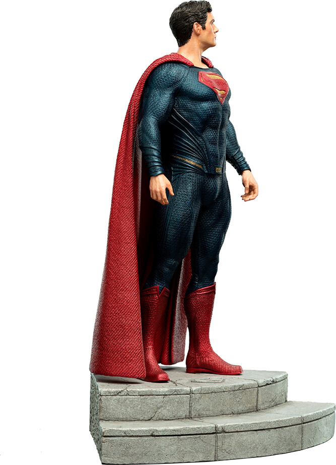 Justice League - Zack Snyder - Superman Statue Figur - Skala 1 6