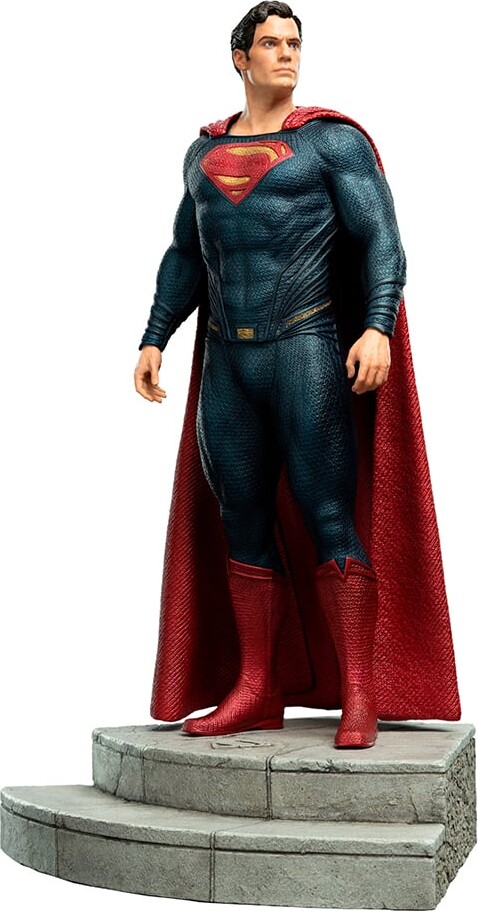 Justice League - Zack Snyder - Superman Statue Figur - Skala 1 6