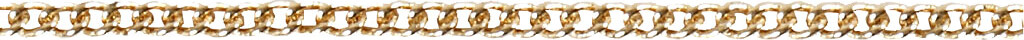 Kæde - L 80 Cm - Ø 1 Mm - Forgyldt - 1 Stk