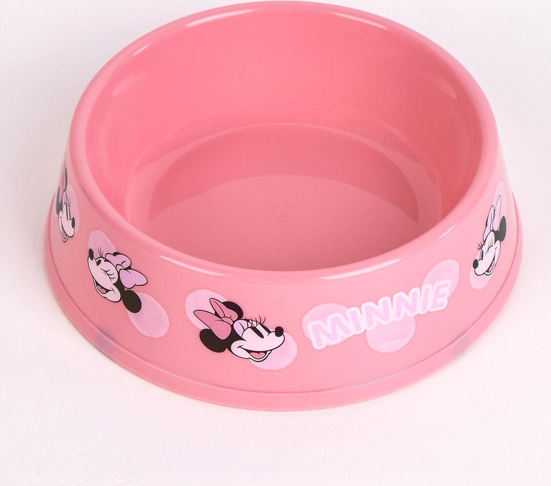 Minnie Mouse - Hundeskål Sæt - Inkl Kastebold Og Bidelegetøj