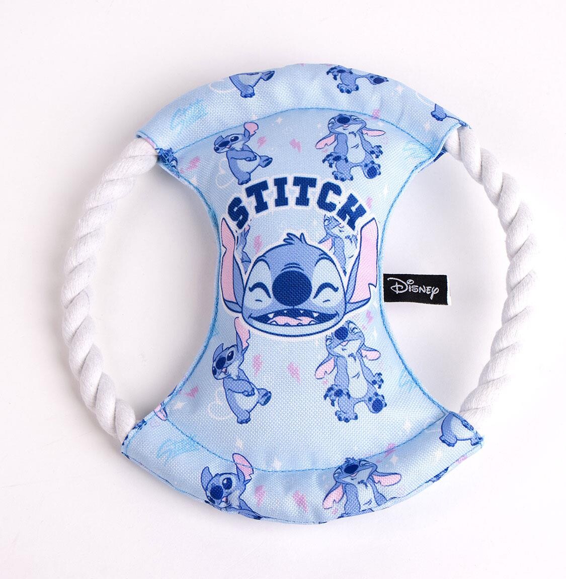 Stitch - Hundeskål Sæt - Inkl Kastebold Og Bidelegetøj - Blå