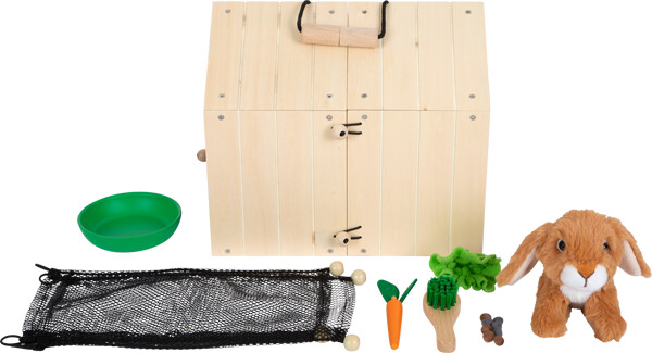 Kaninbur Med Løbegård - Small Foot
