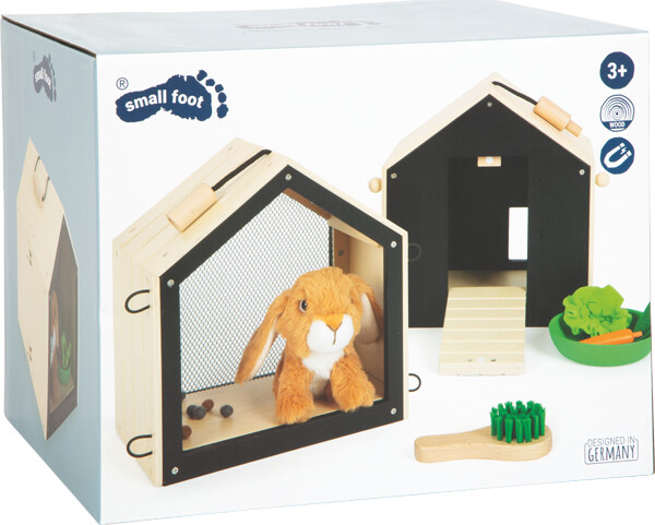 Kaninbur Med Løbegård - Small Foot