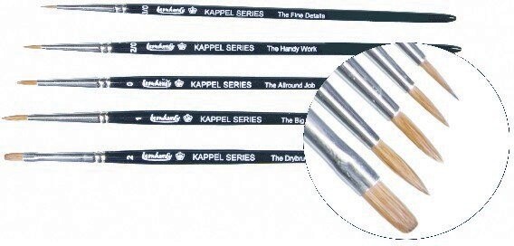 Penselsæt - Kappel - Leonhardy - 5 Stk