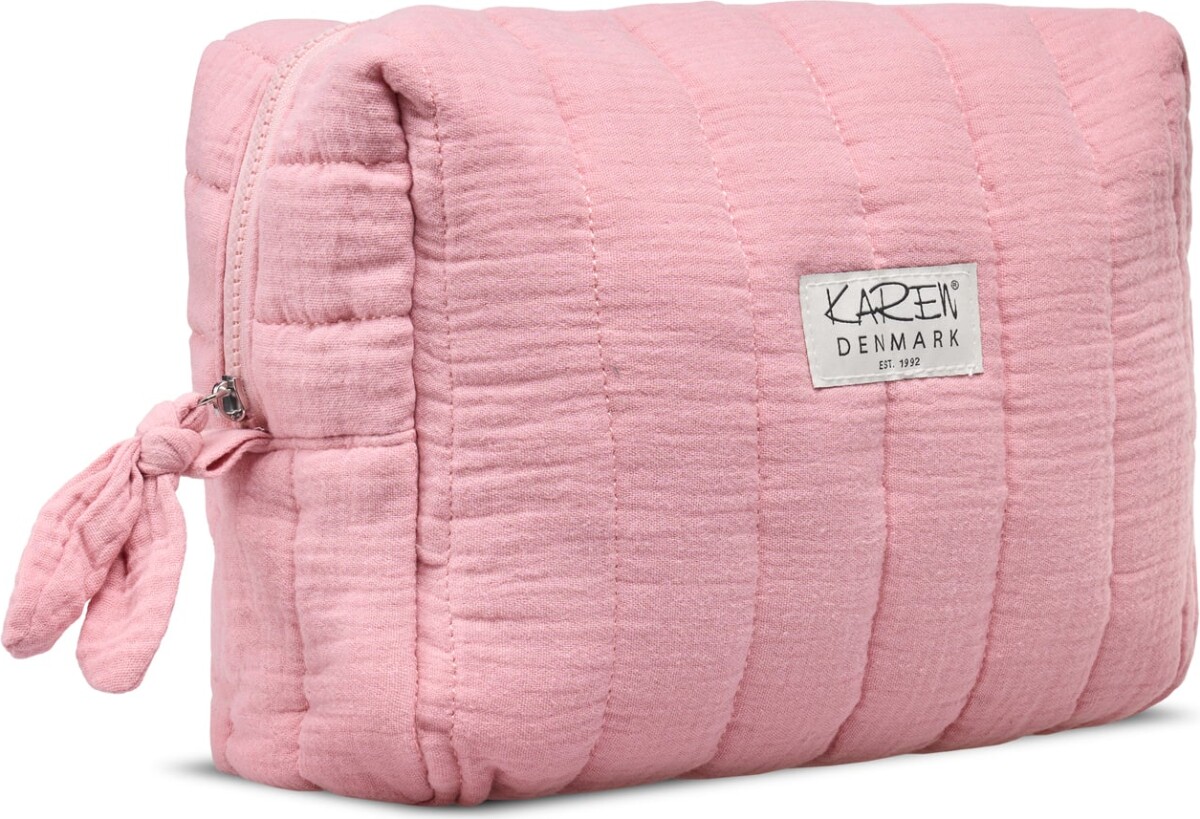 Karen - Stor Toilettaske - Pink - Large