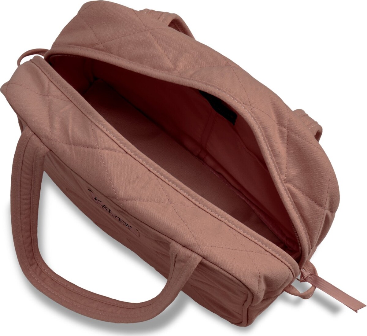 Karen - Toilettaske Med Hank - Mocca Quilt