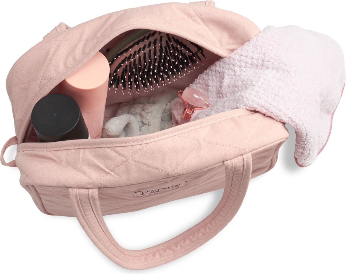 Karen - Toilettaske Med Hank - Nude Quilt