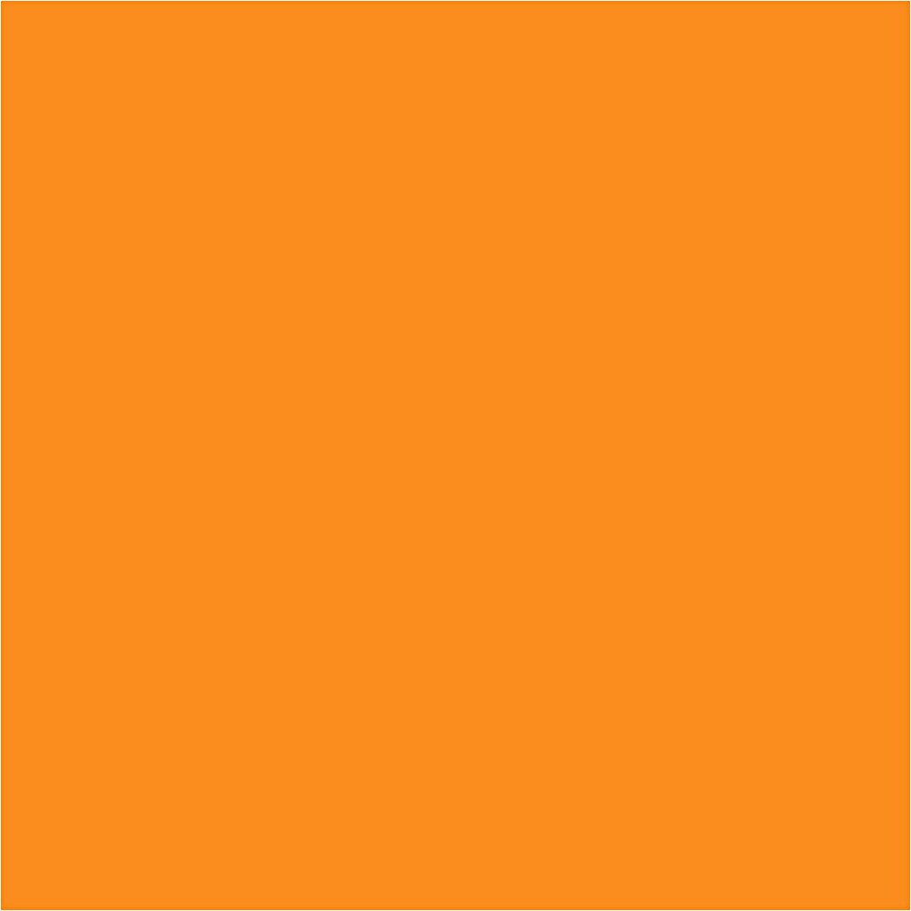 Karton - A5 - 180 G - Orange - 100 Ark