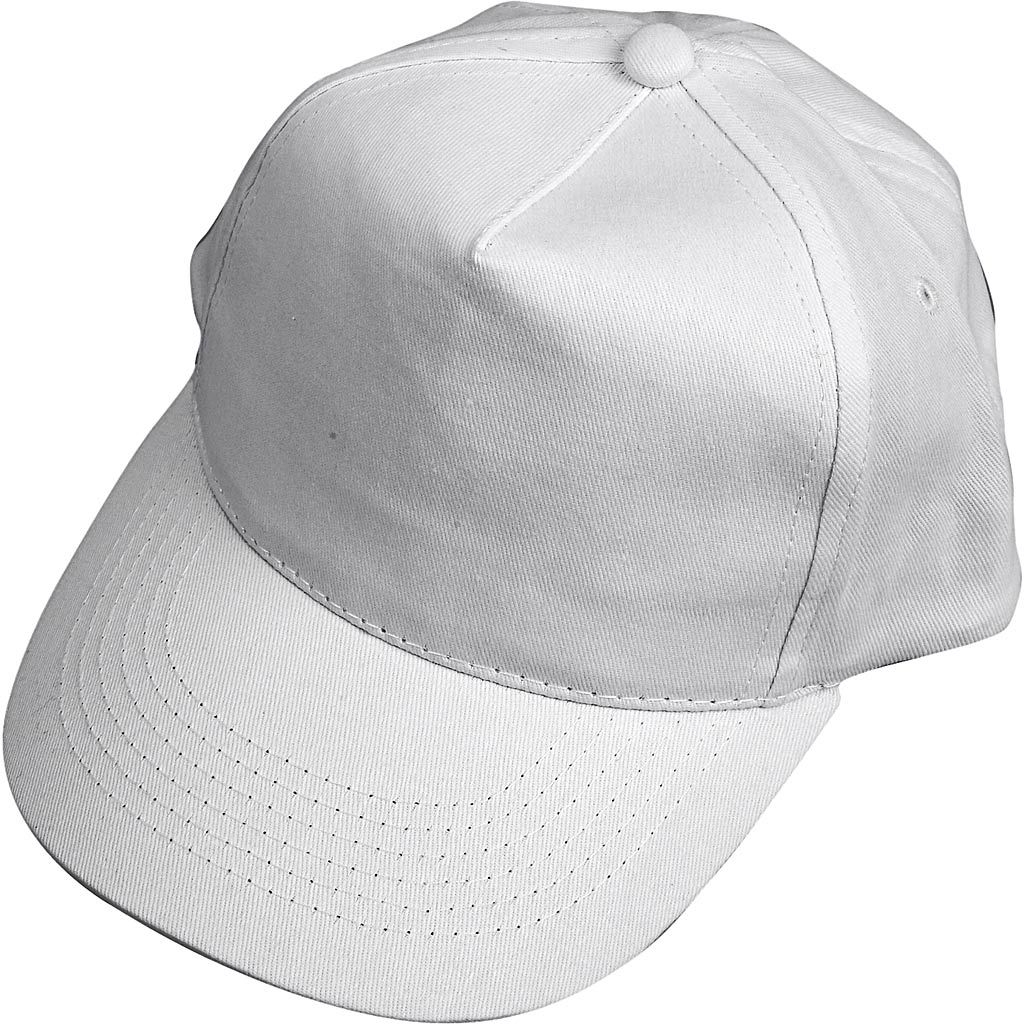 Kasket - Str 58 Cm - Hvid - 1 Stk