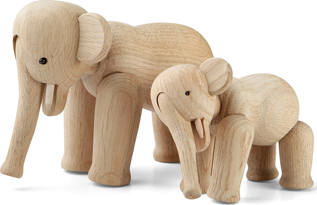 Kay Bojesen - Elefant - Mini - Ubehandlet Eg