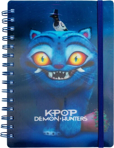 K-Pop Demon Hunters - Notesbog - A5 - 3D Lentikulær - Derpy
