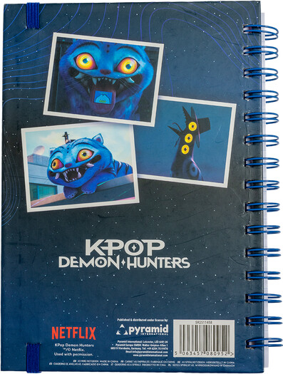 K-Pop Demon Hunters - Notesbog - A5 - 3D Lentikulær - Derpy