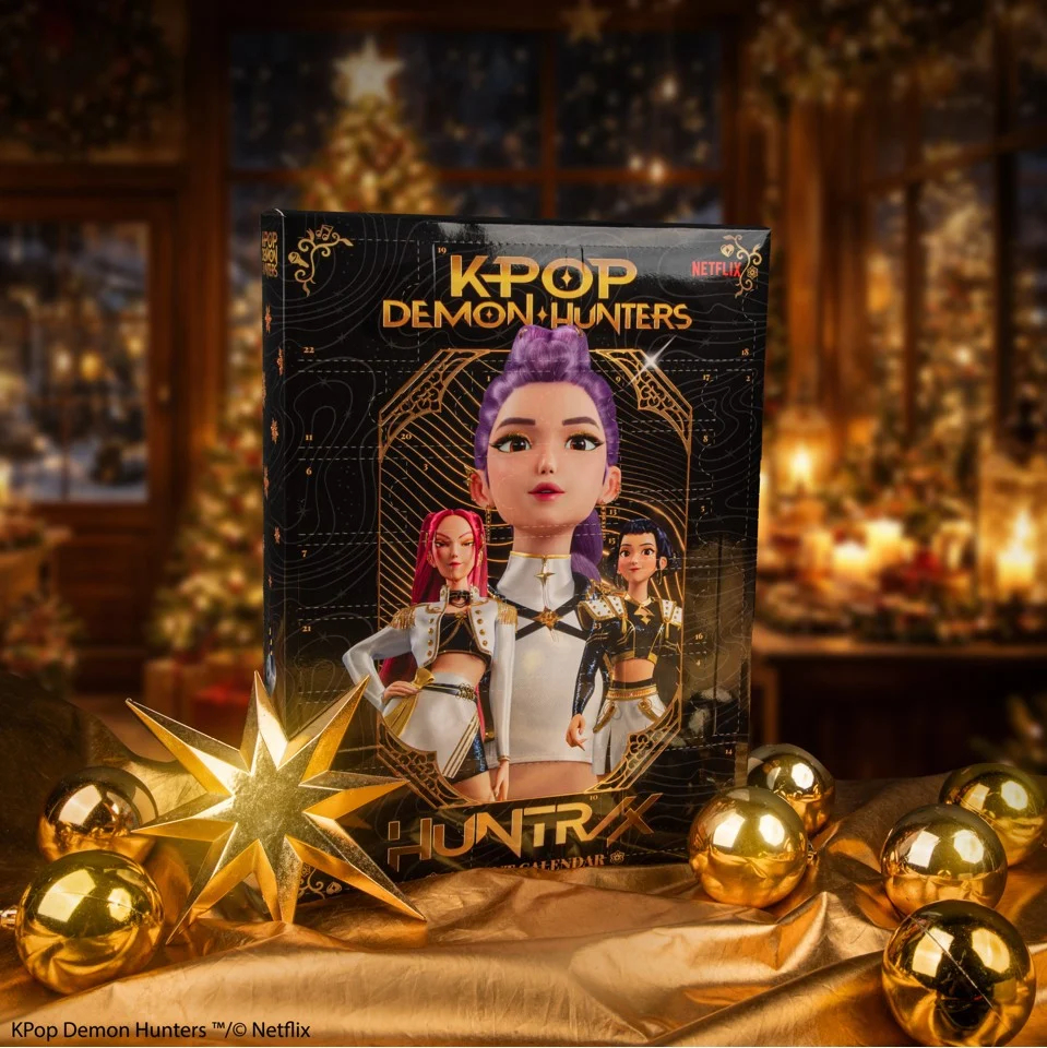 K-Pop Demon Hunters Julekalender Med 24 Gaver