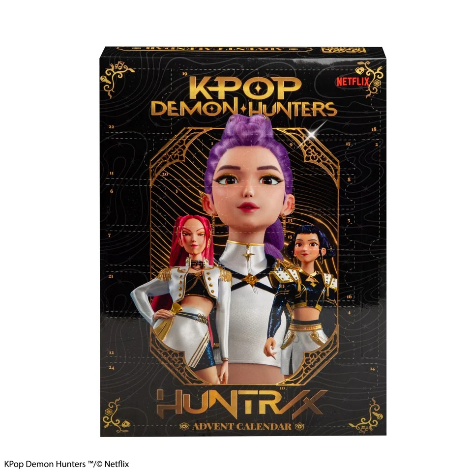 K-Pop Demon Hunters Julekalender Med 24 Gaver