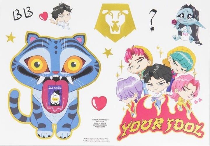 K Pop Demon Hunters Gadget Decals