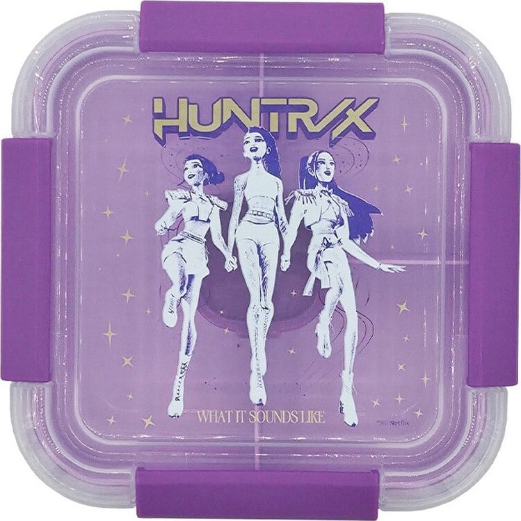 K-Pop Demon Hunters - Salat Madkasse Til Børn - 1810 Ml - Lilla