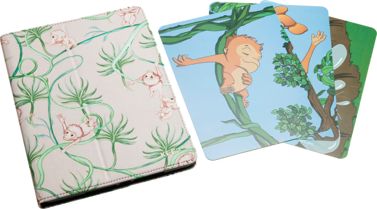 Keep - Ipad Cover Til Børn - 10 2 Og Air 10 5 - Brun Abemotiv