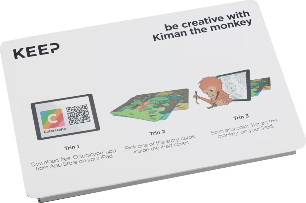 Keep - Ipad Cover Til Børn - 10 2 Og Air 10 5 - Brun Abemotiv