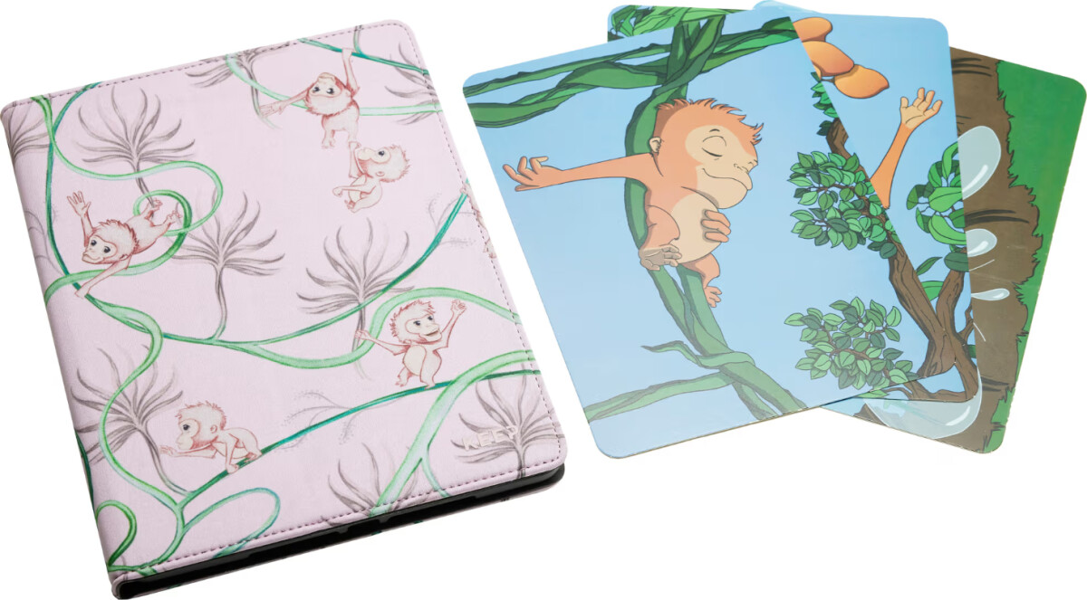 Keep - Ipad Cover Til Børn - 10 2 Og Air 10 5 - Rosa Abemotiv