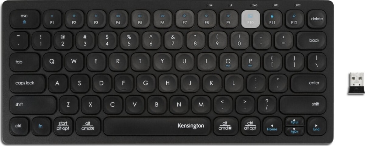 Kensington - Multi-Device Dual Wireless Compact Keyboard Nordic
