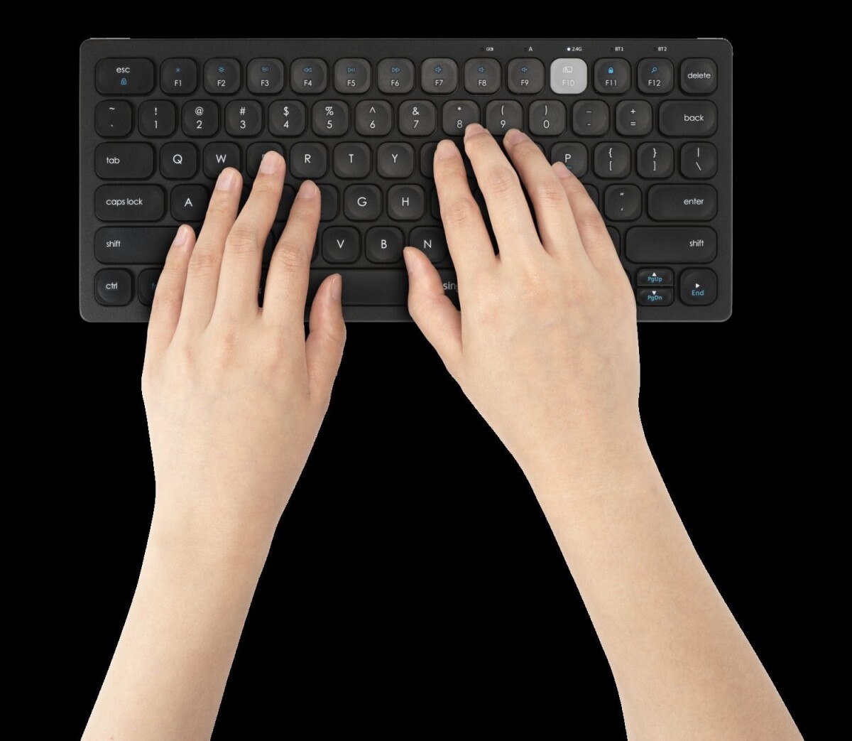 Kensington - Multi-Device Dual Wireless Compact Keyboard Nordic