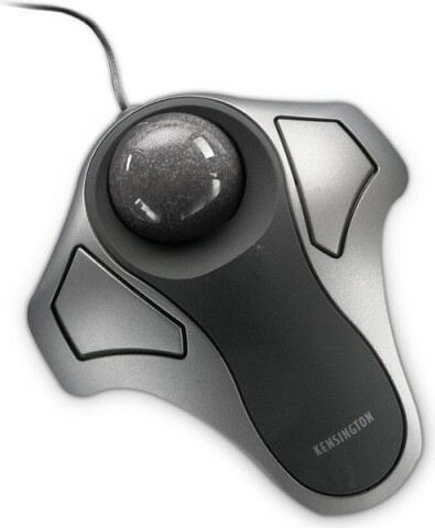Kensington - Orbit Trackball Mus - Optisk - Sølv Sort