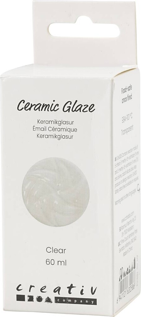 Keramik Glasur - 984-1101 C - Transparent - Klar - 60 Ml