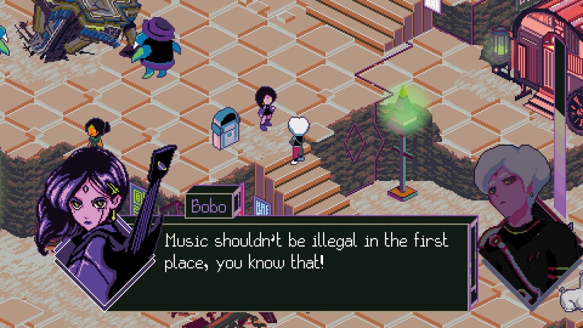 Keylocker - Turn Based Cyberpunk Action