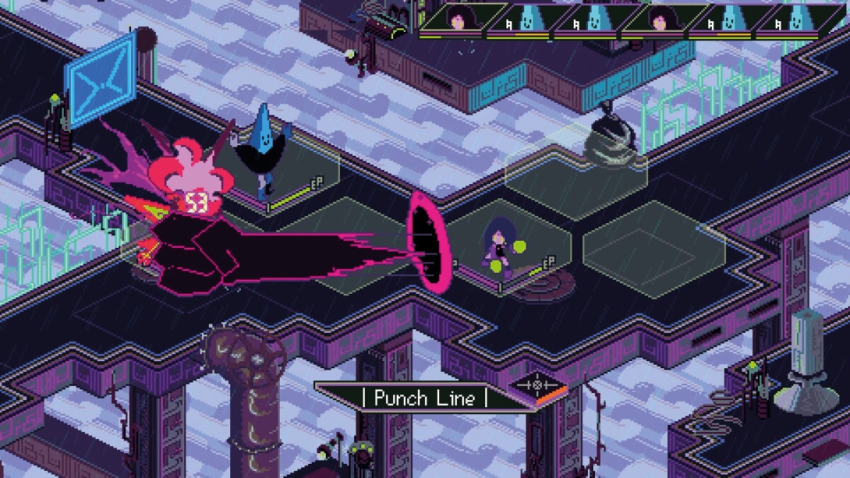 Keylocker - Turn Based Cyberpunk Action