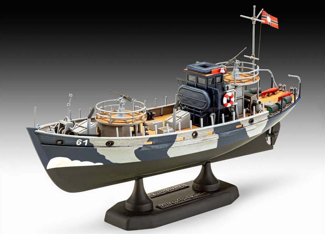 Revell - Kfk Kriegsfischkutter Modelskib Byggesæt - 1 144 - 05242