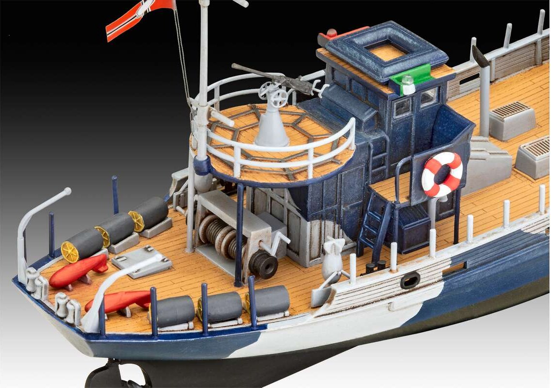Revell - Kfk Kriegsfischkutter Modelskib Byggesæt - 1 144 - 05242