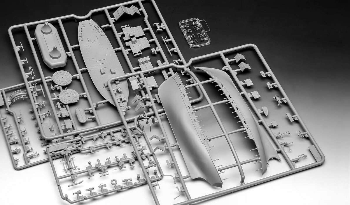 Revell - Kfk Kriegsfischkutter Modelskib Byggesæt - 1 144 - 05242