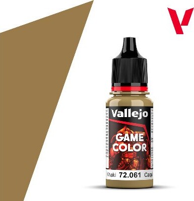 Vallejo - Game Color - Khaki Mat - 18 Ml - 72061