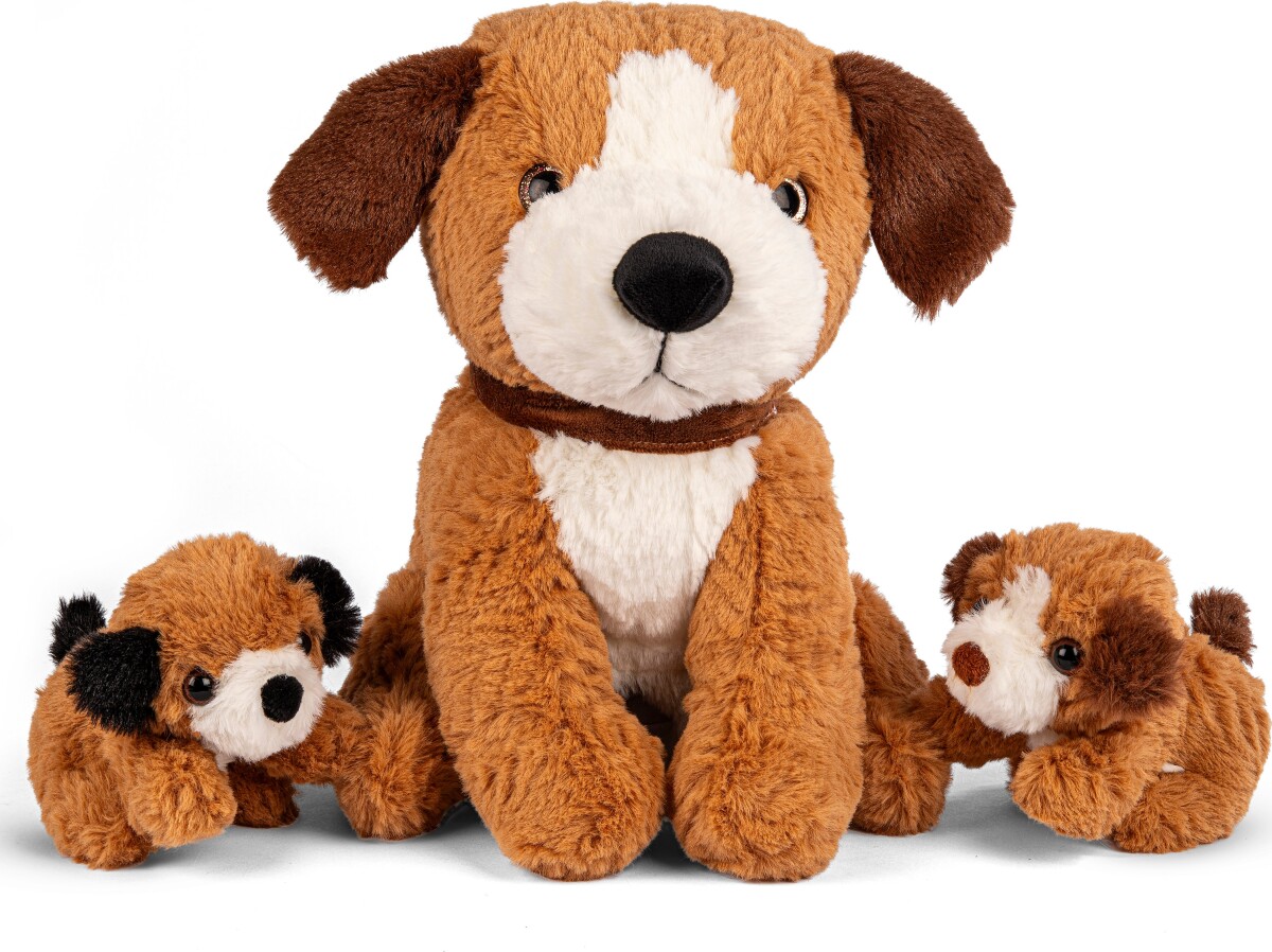 Kiddy - Plush Dog With Puppies 61866