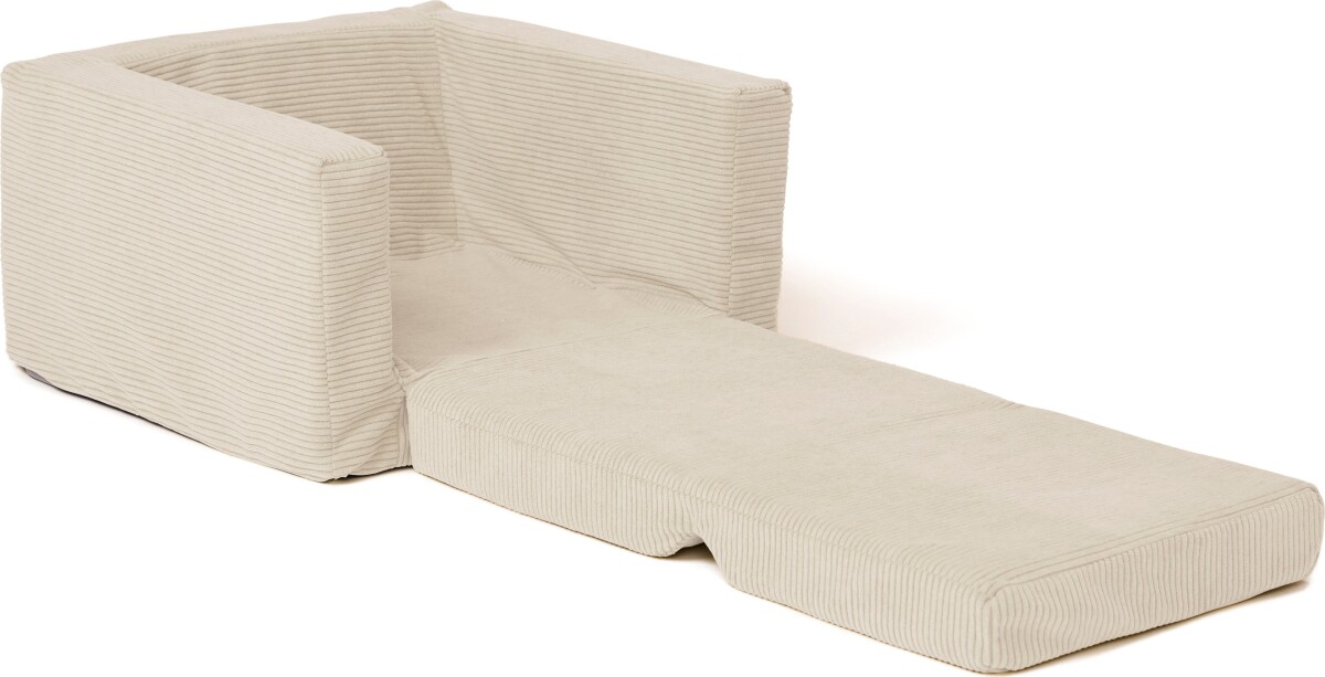 Foldbar Lænestol Til Børn - Råhvid - Kids Concept