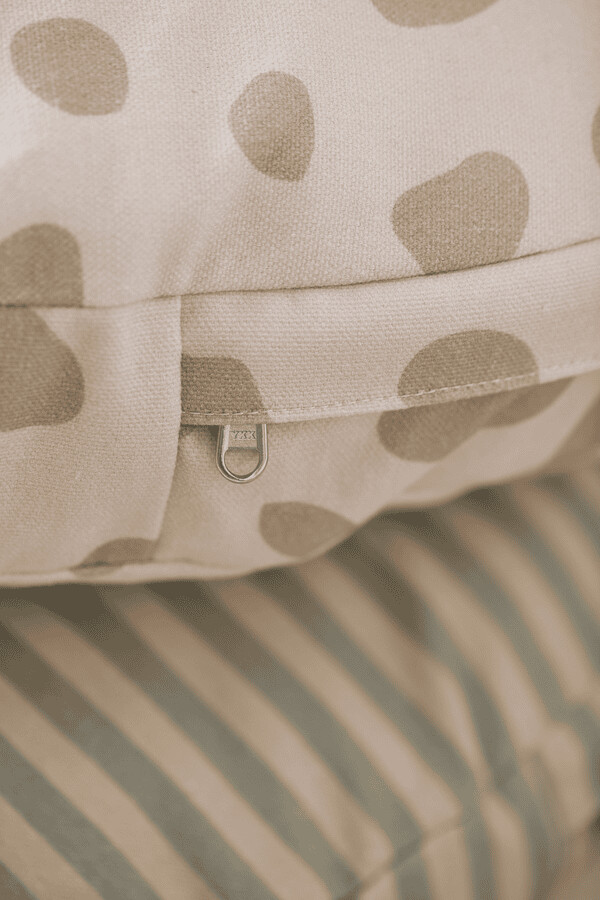 Gulvpude Til Børn - Rund - Striber - Ø 60 Cm - Kids Concept