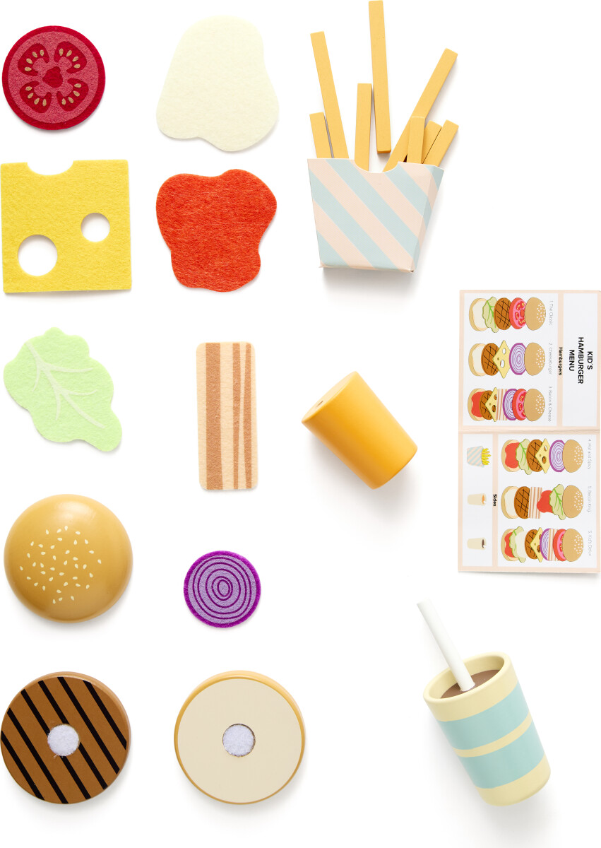 Kids Concept - Hamburgermenu Legesæt