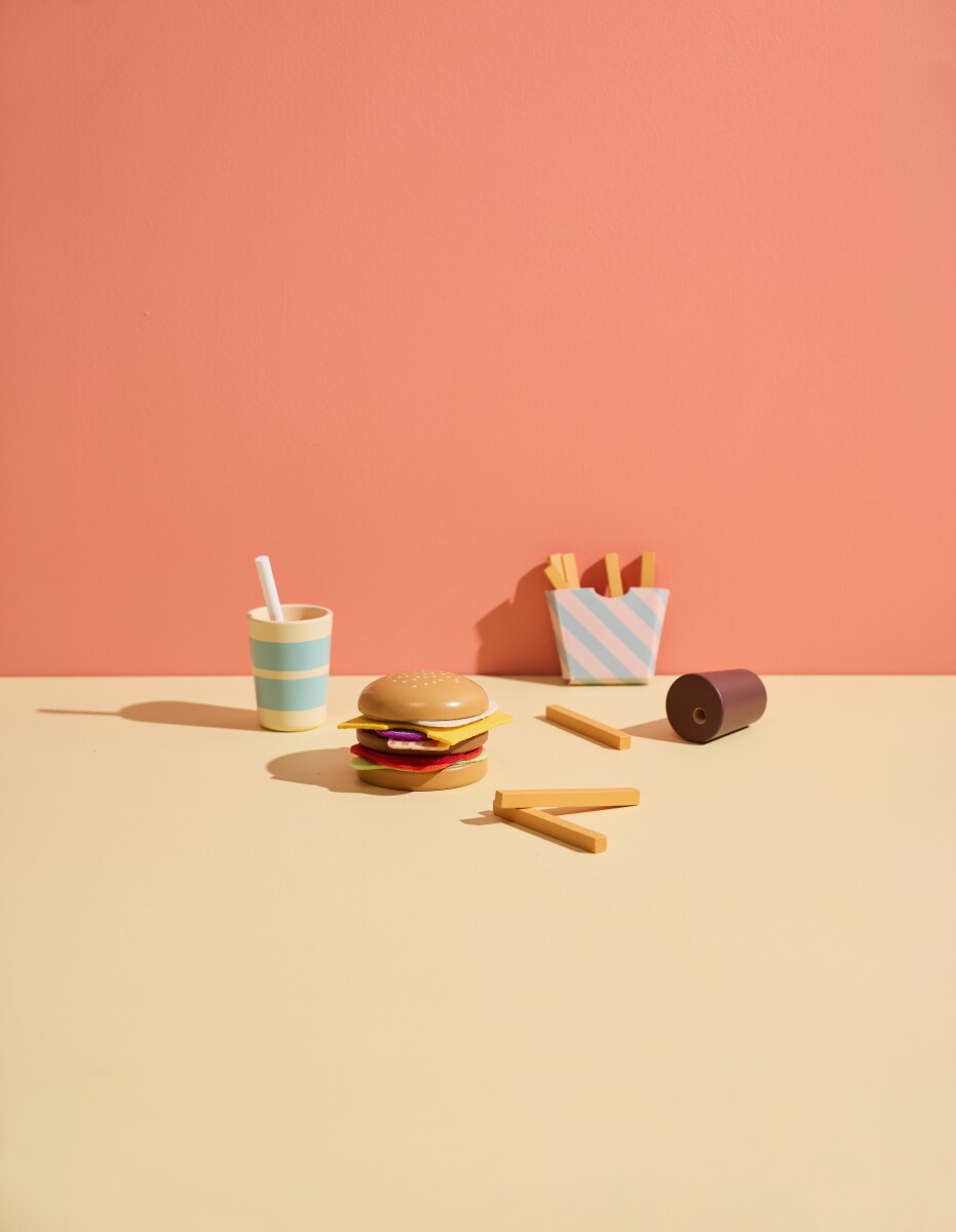 Kids Concept - Hamburgermenu Legesæt