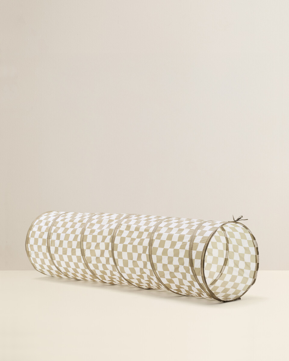 Kids Concept - Legetunnel Khaki Med Tern