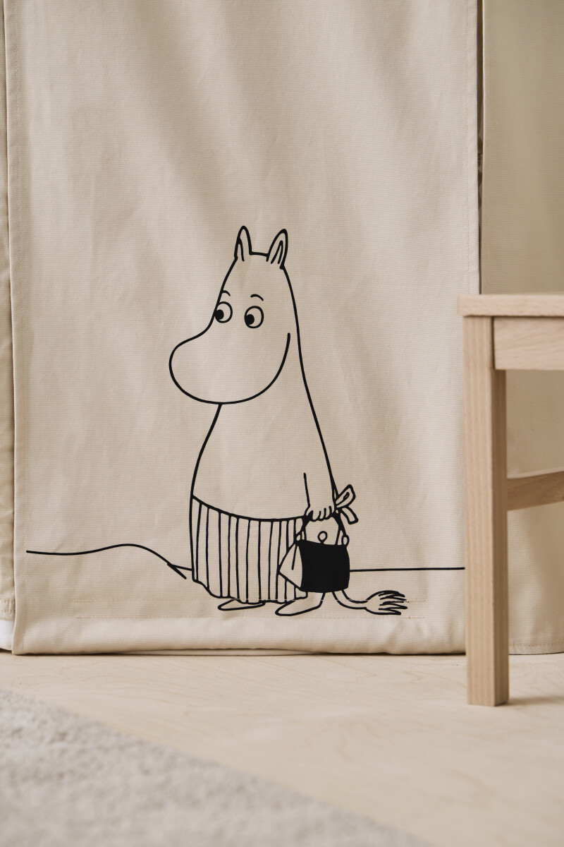 Kids Concept - Mumin - Pavillon Telt - Natur - Højde 124 Cm Diameter 107