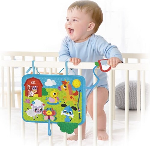 Kids Hits - Soft Activity Board Farm Adventure - Aktivitetsplade