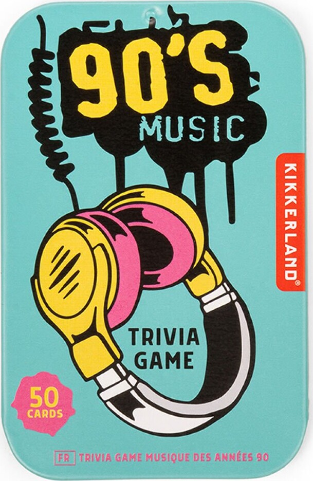 Musik Quiz Spil - 90 Erne - Kikkerland