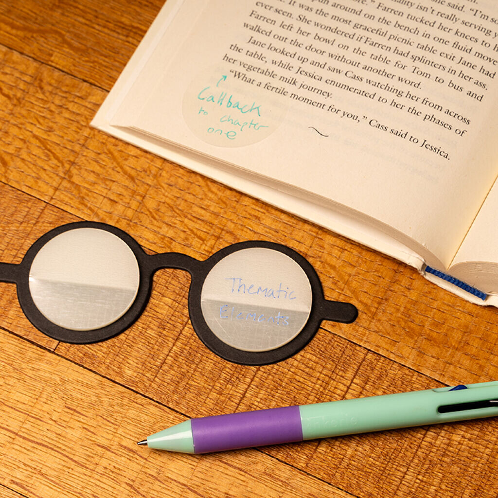 Sticky Notes - Transparent - Briller - Kikkerland