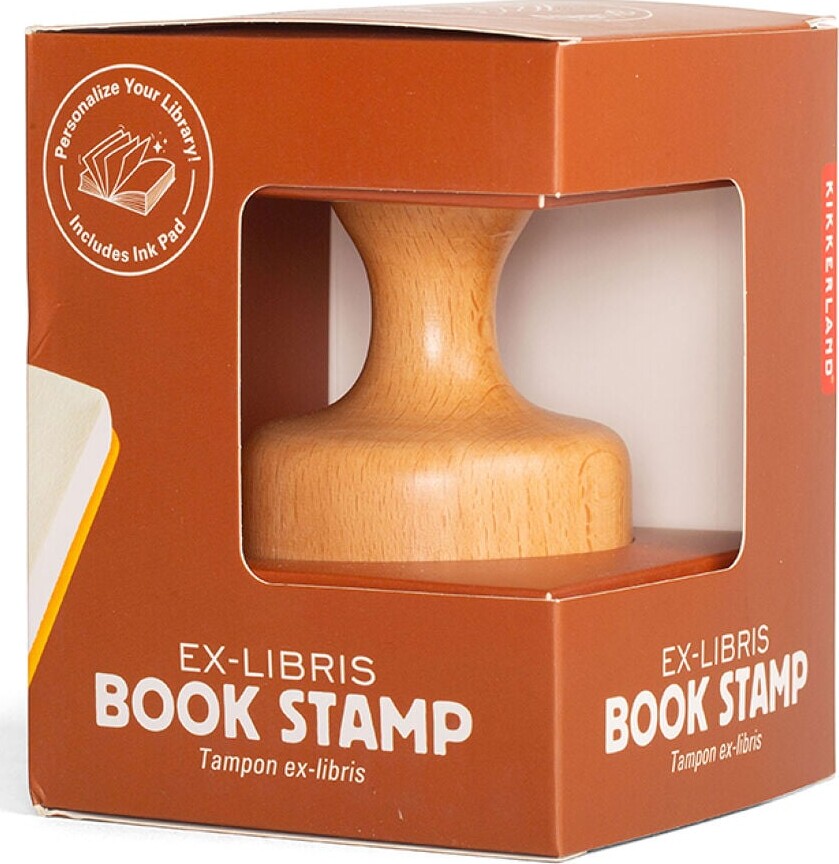 Kikkerland - Ex-Libris Book Stamp - Bogstempel
