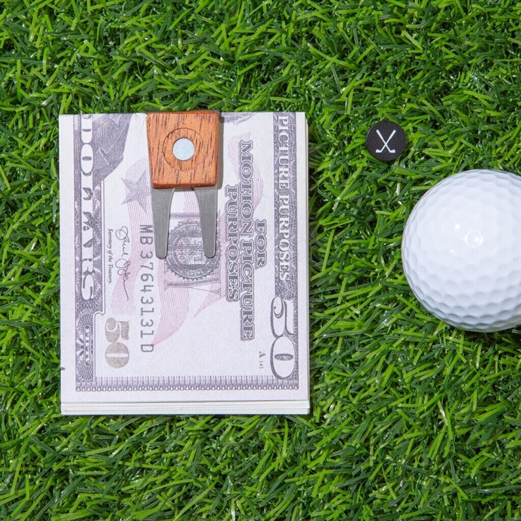 Kikkerland - Money Clip - The Caddy Clip - Pengeclip