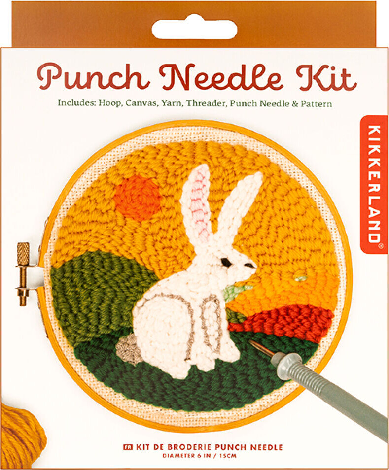 Broderi Kit Med Stansnål - Hare - Kikkerland