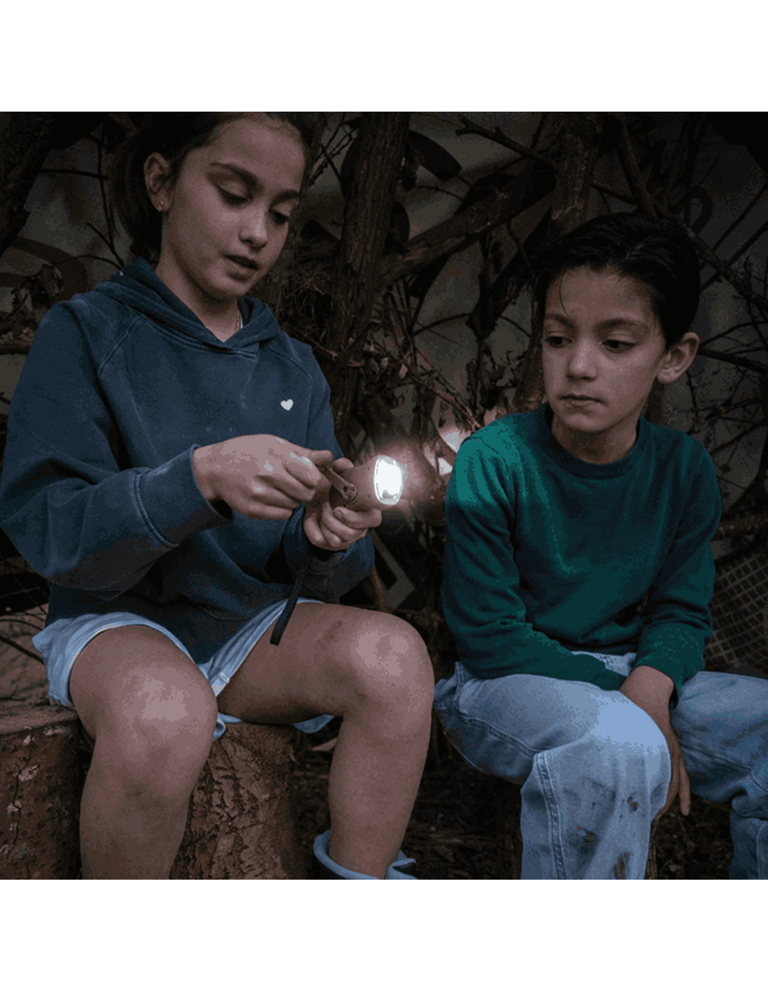 Kikkerland - Huckleberry Rechargeable Flashlight - Lommelygte