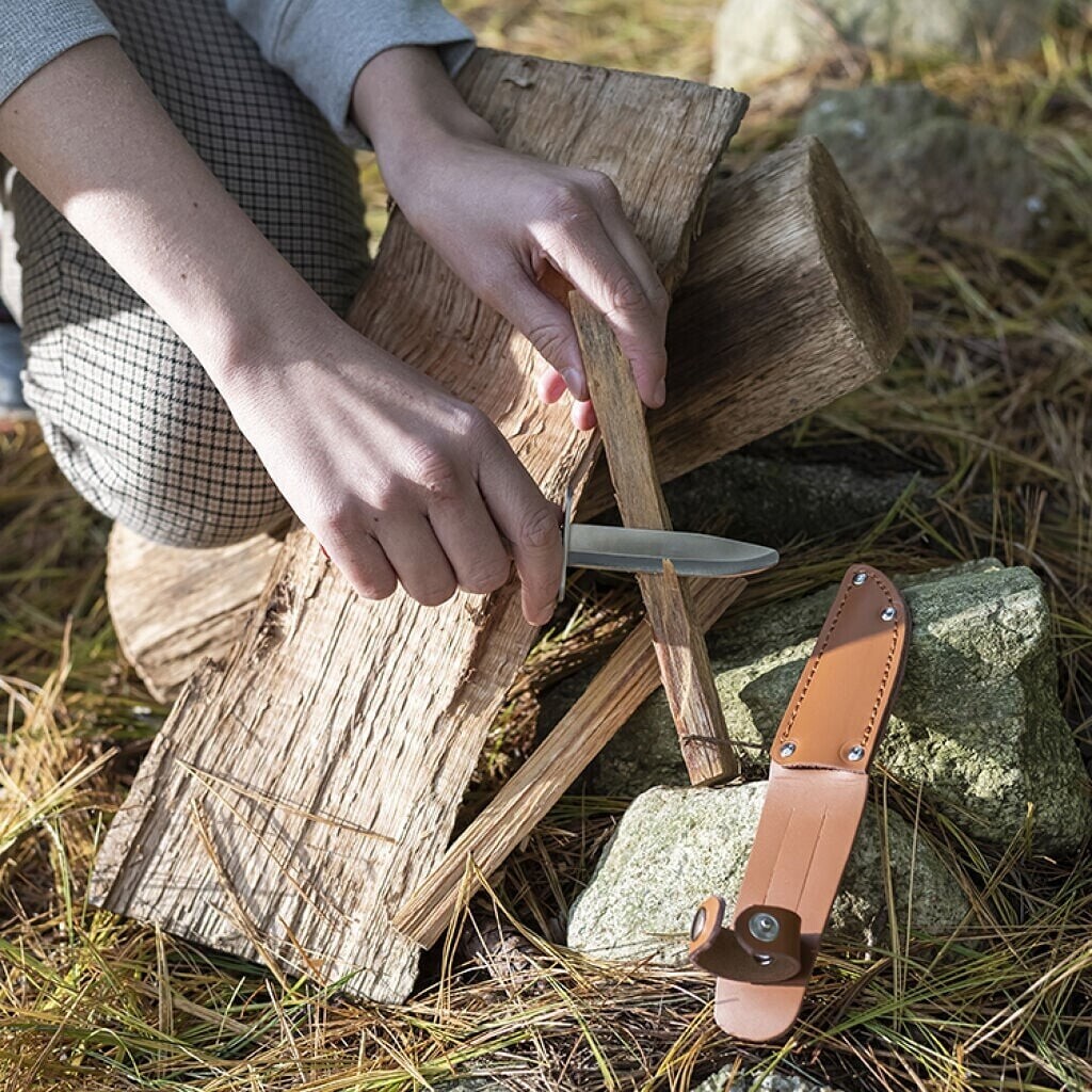 Kikkerland - Huckleberry Explorer Knife - Spejderkniv - 7 6 Cm Blad