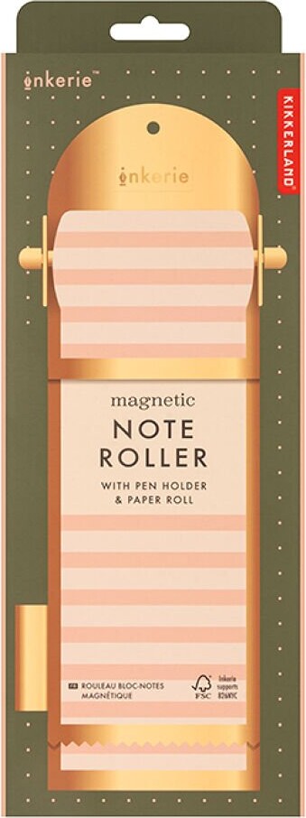 Kikkerland - Inkerie - Notesblok Med Magnet