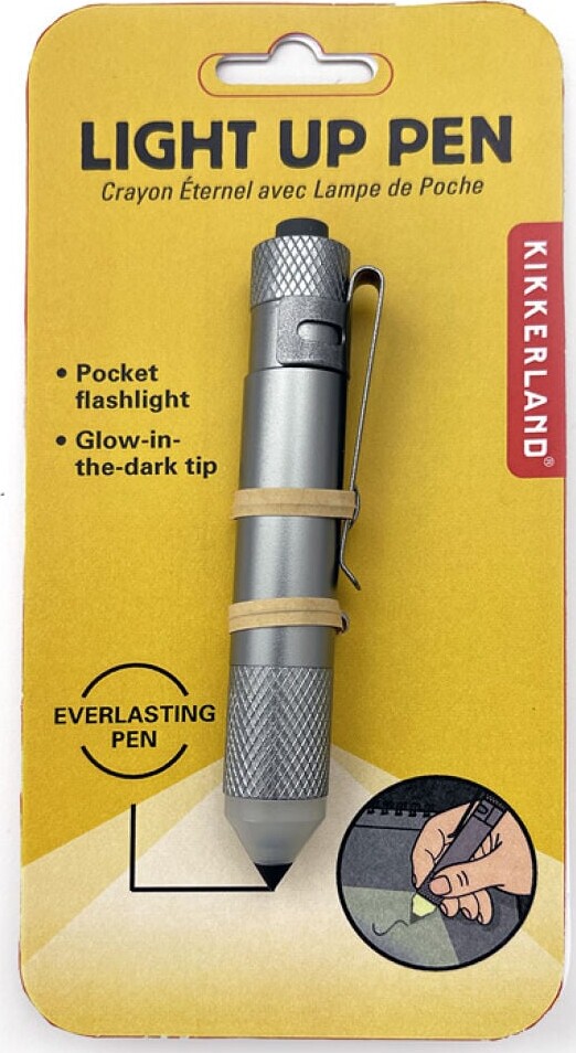 Kikkerland - Lysende Pen - 075 Inches In Diameter And 4 Inches In Length